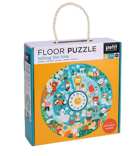 Puzzles: Telling the Time Floor Puzzle